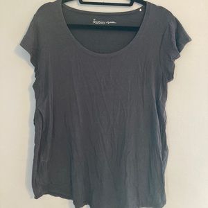 Gudrun Sjoden grey cotton tee